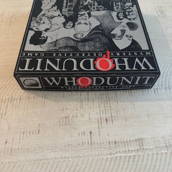 Vintage, rare 1985 Selchow & Righter Whodunit Mystery Detective Game - Picture 9 of 12